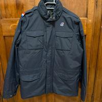 Giacca K Way ottoman taglia Large colore blu.