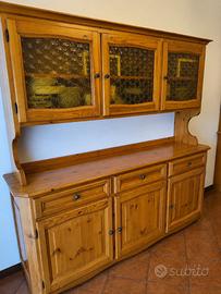 Arredo Tinello Completo in Legno – Credenza, Mobil