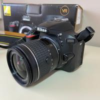 Nikon D5500 + obiettivo 18-55mm