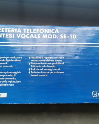 Segreteria telefonica vintage goldatex MOD. SE-10