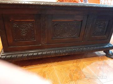 BAULE/PANCA DA RESTAURARE