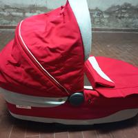 Trio Inglesina+lettino campeggio Inglesina+pass.