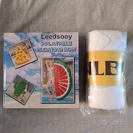 kit spiaggia telo e materassino 
