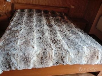 copriletto di lapin matrimoniale nuovo