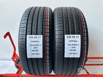 2 gomme 235 55 17 Inperial