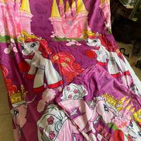 copripiumino bambina unicorno e castello