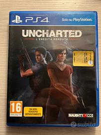 Uncharted l’eredità perduta per PS4