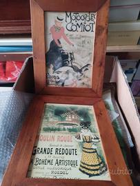 coppia quadri pubblicitaria 