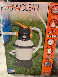 Pompa bestway per filtraggio a sabbia per piscina