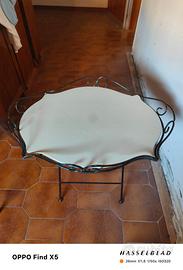 Tavolino piegabile vintage