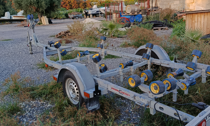 Carrello imbarcazioni