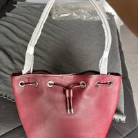 Borsa michael Kors in pelle burgundy nuova