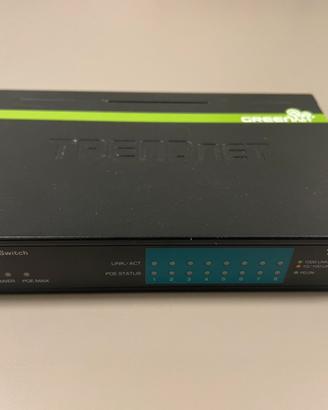 TRENDNET TPE-TG80g Switch PoE 8-port gigabit