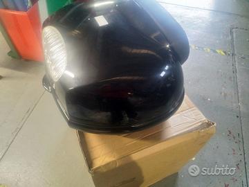 Bauletto nero metallizzato Aprilia scarabeo