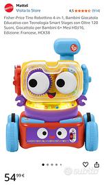 Fisher-Price Tino Robottino 4-in-1 gioco Educativo