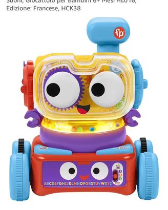 Fisher-Price Tino Robottino 4-in-1 gioco Educativo