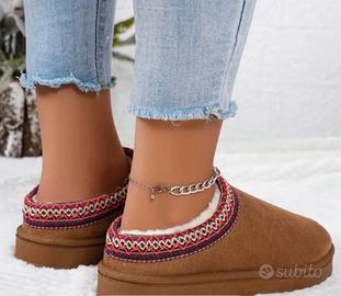 Pantofole imbottiti donna