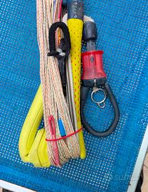 Barra kitesurf North trust 5/4 cavi