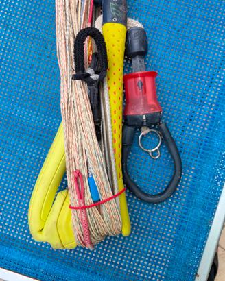 Barra kitesurf North trust 5/4 cavi