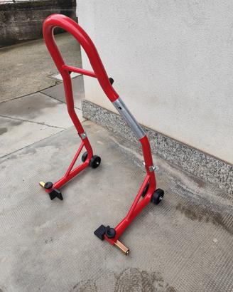cavalletto per manutenzione moto 