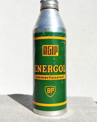 Scatola latta vintage olio Energol Agip BP