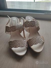 Sandali Rosa antico/pesca 41