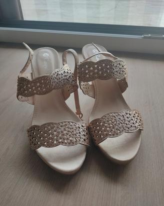 Sandali Rosa antico/pesca 41