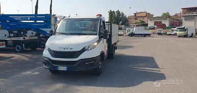 Iveco Daily C 14 cassone ribaltabile e gru Fassi