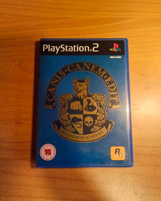 [RISERVATO] Canis Canem Edit (Bully) PS2 Originale