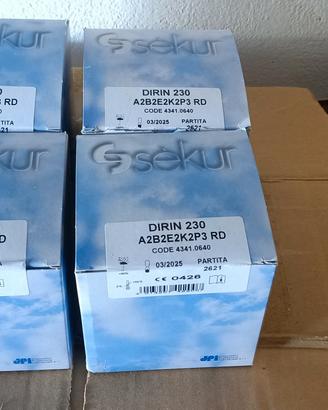 Lotto filtri maschera antigas ESekur A2B2E2K2P3 RD