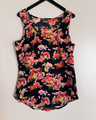 Top yessica nuovo a fiori