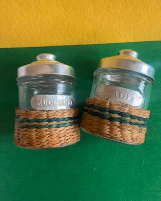 Set barattolo zucchero e sale