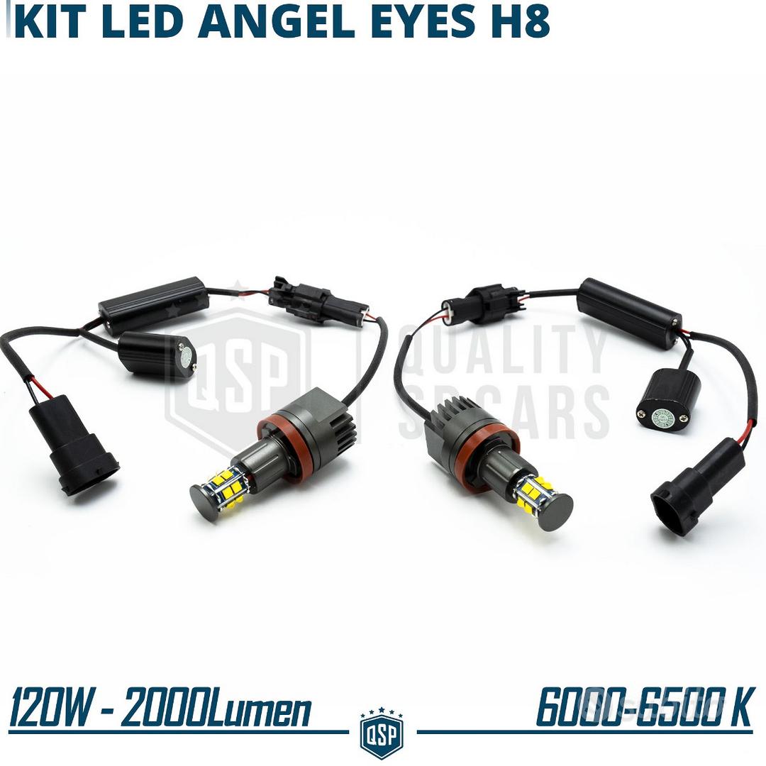 Subito - RT ITALIA CARS - ANGEL EYES LED H8 Per BMW Luci Posizione Bianche  - Accessori Auto In vendita a Bari