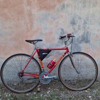 Bicicletta da corsa Tosello trasformata in bicicle