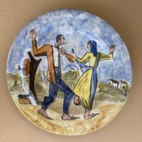 PIATTO D'AUTORE IN CERAMICA DI PIETRO MORANDO