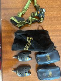 Set Carp Fishing: 2 Avvisatori Lineaeffe + Torcia