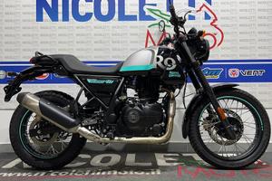 Royal Enfield Scram 411 KM 0 - Silver Spirit