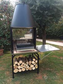 Barbecue a legna/carbonella Made in Italy