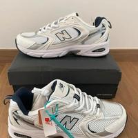 New Balance 530 Bianche e Blu 40 Nuove Originali