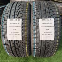 2 GOMME 215 49 17 HANKOOK INV RIF2732