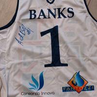 Canotta originale Fortitudo Adrian Banks