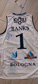 Canotta originale Fortitudo Adrian Banks