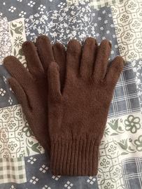 Guanti marroni 
