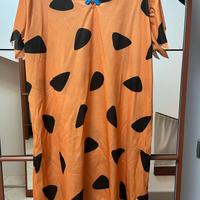 Costume carnevale Fred Flintstone 10/12 anni
