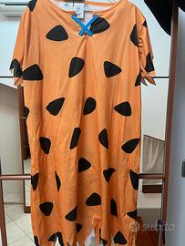 Costume carnevale Fred Flintstone 10/12 anni