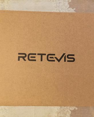 Walkie Talkie Retevis RT1 Long 2 Pezzi 3000mAh