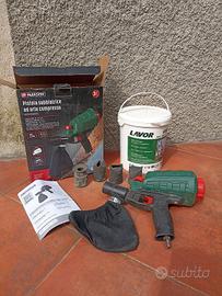 pistola sabbiatrice ad aria compressa 