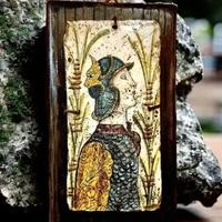 Quadro pietra | Mattonella antica