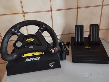 VOLANTE MAD CATZ Dual Force Racing Wheel + pedali