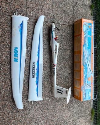 multiplex heron RR 2.4M RC motoaliante aeromod